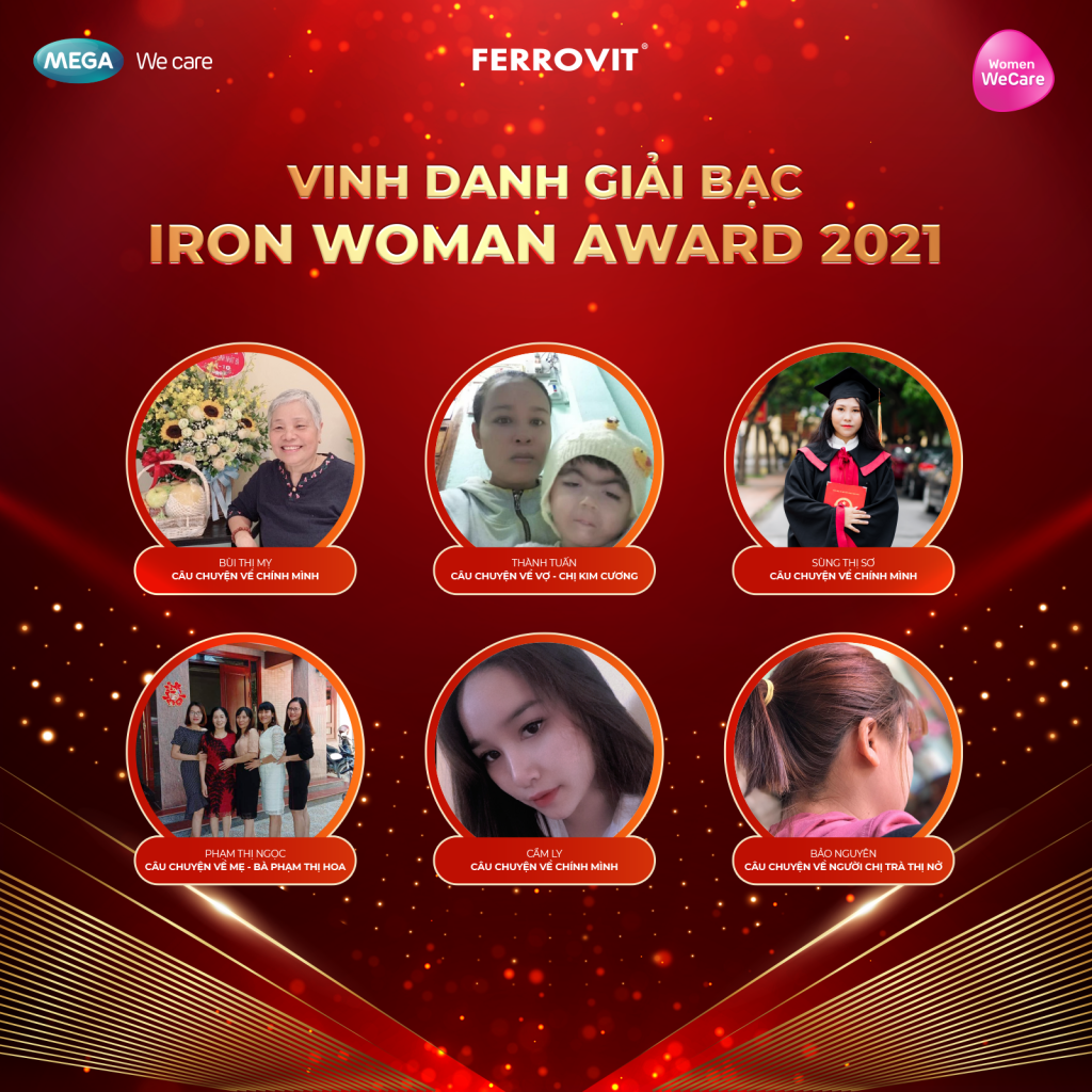 Giải bạc Iron Woman Award 2021